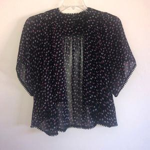 ✨SALE✨Sheer floral cardigan